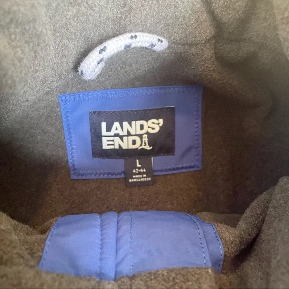 Lands’ End Classic Squall Fleece Lined Bomber Jacket - Picture 2 of 6